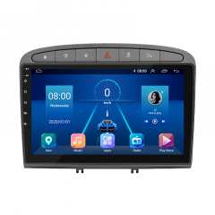 Штатная магнитола Lesko Peugeot 408 I Рестайлинг 2017-н.в. 9" 2/32Gb Grey/ Wi-Fi Optima GPS Android (9478-35139) Коломия