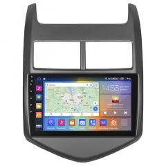 Штатная магнитола Lesko 9" Chevrolet Aveo II 2011-2020 4/64Gb CarPlay 4G Wi-Fi GPS Prime (9381-47453) Киев