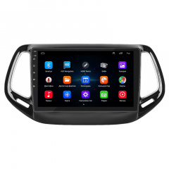 Штатная магнитола Lesko Jeep Compass II 2017-н.в. 10" 1/16Gb Wi-Fi GPS Base (10251-52051) Київ