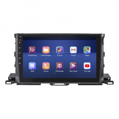 Штатная магнитола Lesko Toyota Highlander III U50 Рестайлинг 2016-2019 10" 2/32Gb 4G Wi-Fi GPS Top (9689-53970) Київ