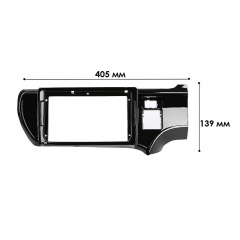 Переходная рамка Lesko 9" Toyota Aqua 2011-2017 right (11341-66143) Кам'янське