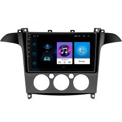 Штатная магнитола 9" Lesko для Ford S-MAX I 2006-2010 1/16Gb/ Wi-Fi Optima Форд Костополь