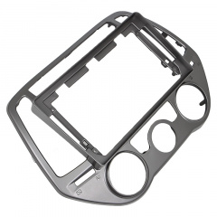 Переходная рамка Lesko 9" Hyundai i20 2012-2014 Серый (9942-41997) Кам'янське