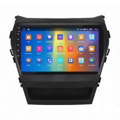 Штатная магнитола Lesko 9" Hyundai Santa Fe III 2012-2016 4/64Gb CarPlay 4G Wi-Fi GPS Prime (9204-47722) Днепр