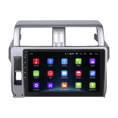 Штатная магнитола Lesko Toyota Land Cruiser Prado 150 Series Рестайлинг 1 2013-2017 г 10" 2/32Gb WiFi GPS Base (9708-55125) Ровно