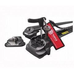 Автобагажник на крышу Turtle AIR 1 Honda FR-V 2004-2011 черный Михайловка