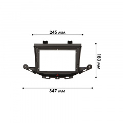 Переходная рамка Lesko 9" Opel Astra K 2015-2019 (11229-63388) Энергодар