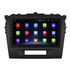 Штатная магнитола Lesko Suzuki Vitara II Рестайлинг 2018-н.в. 9" 2/32Gb Wi-Fi GPS Base (10285-55118) Чугуев