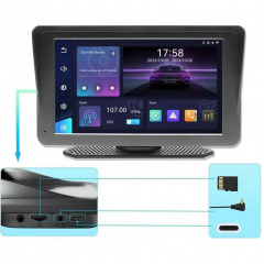 Универсальное головное устройство RIAS 701W 7 HD IPS Black Дубно