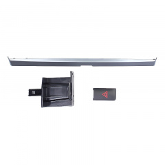 Переходная рамка 10.1" Lesko Toyota Land Cruiser Prado 150 2013-2017 Серый (9277-37937) Якимівка