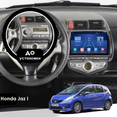 Штатная магнитола Lesko 9" Honda Jazz I Рестайлинг 2005-2008 4/64Gb/ 4G/ Wi-Fi/ CarPlay (9493-38121) Винница