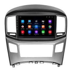 Штатная магнитола Lesko Hyundai H-1 II Рестайлинг 2 2017-н.в. 9" 1/16Gb Wi-Fi GPS Base (10490-54844) Доманёвка