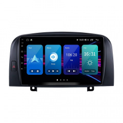 Штатная магнитола Torssen Hyundai Sonata 2004-2008 NF9 Carplay Вишневое