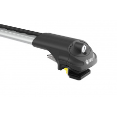 Автобагажник на крышу Turtle AIR 1 Seat Exeo 2009-2013 Серый Кам'янка-Дніпровська