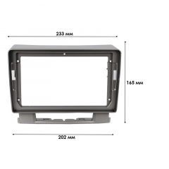Переходная рамка Lesko 9" Opel Astra J 2009-2017 (11347-66140) Бучач