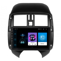 Штатная магнитола Lesko Nissan Versa II Рестайлинг 2014-2019 9" 1/16Gb Wi-Fi GPS Base (11500-64073) Киев