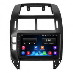 Штатная магнитола Lesko Volkswagen Polo IV 2001-2005 9" 2/32Gb/ Wi-Fi GPS (9931-41857) Долина