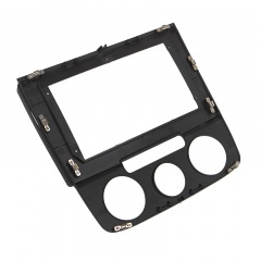 Переходная рамка Lesko 10.1" Volkswagen Jetta 2005-2009 Golf 2003-2008 Manual AC (6881) Умань