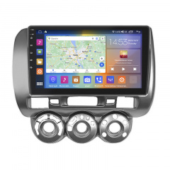 Магнитола Lesko Honda Fit I Manual AC 2001-2008 IPS 9" 4/64Gb CarPlay 4G Wi-Fi GPS Prime (10617-52925) Ужгород