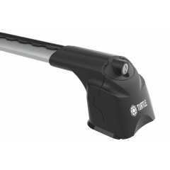 Автобагажник на крышу Turtle AIR 3 Mazda 6 2007-2013 GH ліфтбек Серый Бровары