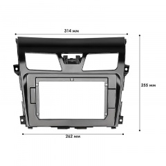 Переходная рамка Lesko 10.1" Nissan Teana 2013-2020 Altima 2012-2018 (9276-37898) Нововолынск