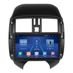 Штатная магнитола Lesko 9" Nissan Versa II 2012-2014 6/128Gb 4G Wi-Fi GPS Top (9533-43747) Киев