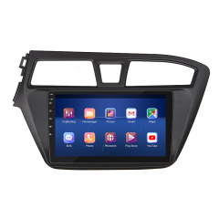 Штатная магнитола Lesko 9" Hyundai i20 II 2014-2018 4/32Gb 4G Wi-Fi GPS Top (9971-46648) Чугуїв