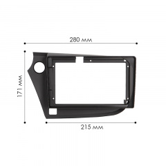 Переходная рамка Lesko 9" Honda Insight 2009-2014 (10814-59340) Кропивницький