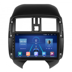 Штатная магнитола Lesko Nissan Sunny N17 2012-2014 9" 4/32Gb 4G Wi-Fi GPS Top (12169-67729) Чернівці