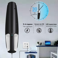 Мощный автомобильный пылесос с моющимися фильтрами Inspire IS-7000 Чёрный Володарськ-Волинський