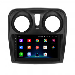 Штатная магнитола Lesko Renault Dokker I 2012-н.в. 9" 2/32Gb/ Wi-Fi Optima GPS Android (9831-35608) Обухів
