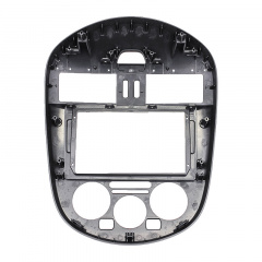 Переходная рамка Lesko 9" Nissan Tiida 2011-2016 Серый (9334-37900) Надворная