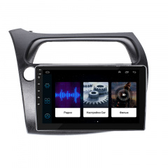 Штатная магнитола Lesko 9" Honda Civic Type R VIII Рестайлинг 2008-2011 2/32Gb/ Wi-Fi (9470-38086) Иршава