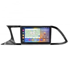 Штатная магнитола Lesko 9" SEAT Leon III 2012-2016 4/64Gb CarPlay 4G Wi-Fi GPS Prime (9583-48084) Черновцы