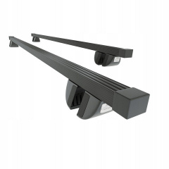 Автобагажник на рейлинги DAEWOO Rezzo Hatchback 2005-2008 Amos Futura str 1.3 Кушугум