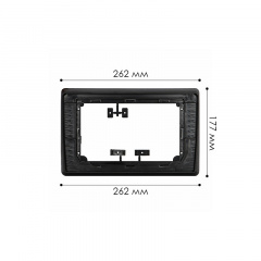 Переходная рамка Lesko 10.1" Renault Master 2010-2019 Opel Movano B 2010-2019 Nissan NV400 2010-2019 (11162-59365) Мелитополь
