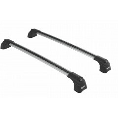 Автобагажник на крышу Turtle AIR 3 Land Rover Discovery IV 2009-2016 Серый Тернополь