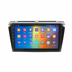 Штатная магнитола Lesko 9" Mazda 3 I BK Рестайлинг 2006-2009 4/64Gb CarPlay 4G Wi-Fi GPS Prime (4001-47774) Тернополь
