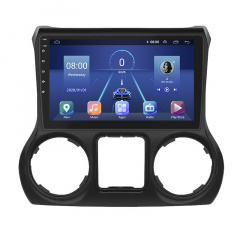 Штатная магнитола Lesko Jeep Wrangler III JK 2007-2018 10" 2/32Gb 4G Wi-Fi GPS Top (10258-53049) Коростень