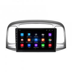 Штатная магнитола Lesko Hyundai Accent III 2006-2011 9" 1/16Gb Wi-Fi GPS Base (10472-54811) Доманівка