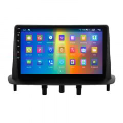 Штатная магнитола Lesko 9" Renault Megane III Рестайлинг 2 2014-2016 2/32Gb CarPlay 4G Wi-Fi GPS Prime (9830-48065) Івано-Франківськ