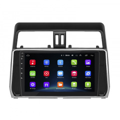 Штатная магнитола Lesko 10" для Toyota Land Cruiser Prado 150 Series Рестайлинг 2 2017-2020 2/32Gb Wi-Fi GPS (9686-49857) Каменец-Подольский