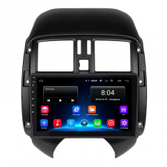 Штатная магнитола Lesko Nissan Versa II Рестайлинг 2014-2019 9" 2/32Gb Wi-Fi GPS Base (11500-64831) Киев