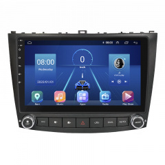 Штатная магнитола Lesko для Lexus IS II 2005-2008 10" 6/128Gb 4G Wi-Fi GPS Top (11791-69650) Коростень