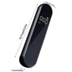 Алкотестер цифровой Basimc Черный (H051164) Весёлое