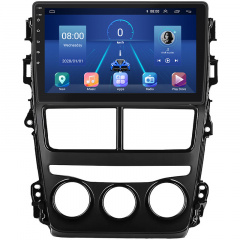 Штатная магнитола Lesko Toyota Yaris III Рестайлинг 2 2017-2020 9" 4/32Gb 4G Wi-Fi GPS Top (10874-60344) Киев