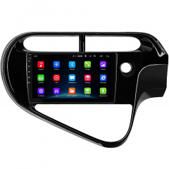 Штатная магнитола Lesko Toyota Prius c I Рестайлинг 2015-н.в. 9" 2/32Gb Wi-Fi GPS Base (10877-57000) Вінниця
