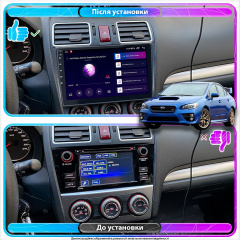 Штатная магнитола Lesko Subaru WRX I 2014-2017 9" 4/64Gb 4G Wi-Fi GPS Top Гайсин