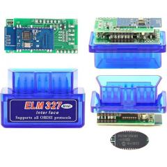 Автосканер Xiamen ELM327 v1.5 с чипом Pic18F25K80 полная версия диагностический адаптер OBD 2 Bluetooth (АВ050700) Изюм