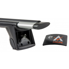 Автобагажник на крышу для BMW X5 (E70) Individual, SUV 2008-2013 Aguri Runner Silver Кам'янка-Дніпровська